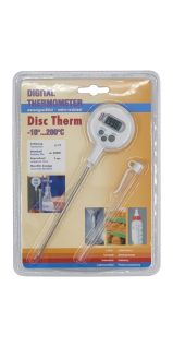 Electronic Disc pocket Thermometer
