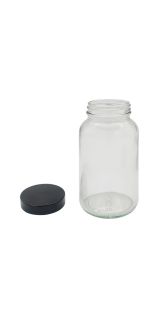 250ml Glas powder Jar (48pcs)