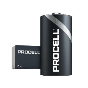 10x D-Cell Battery Duracell Procell